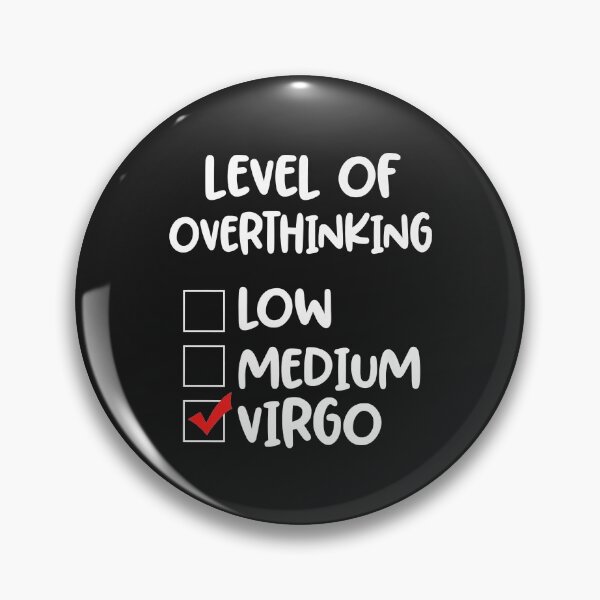 Item preview, Level Of Overthinking Virgo Funny Zodiac Sign Gift Premium designed and sold by edithkelly.