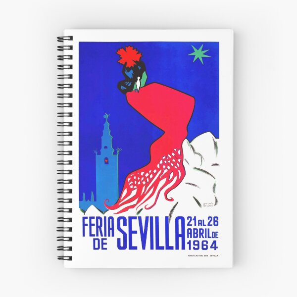 Item preview, Spain 1964 Seville April Fair Poster designed and sold by retrographics.