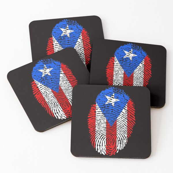 Item preview, Puerto Rico Flag Fingerprint designed and sold by GSAPilot.