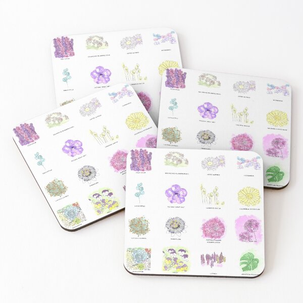 Item preview, Flower power, flower meadow designed and sold by DanseDesNuances.