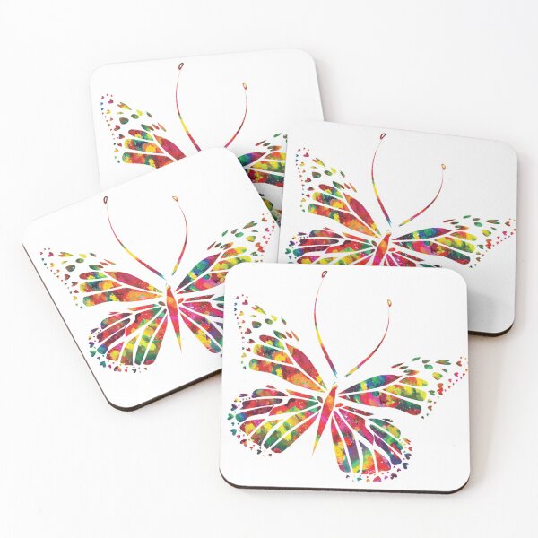 Item preview, Multi Color Watercolor butterfly designed and sold by Hexagon98.