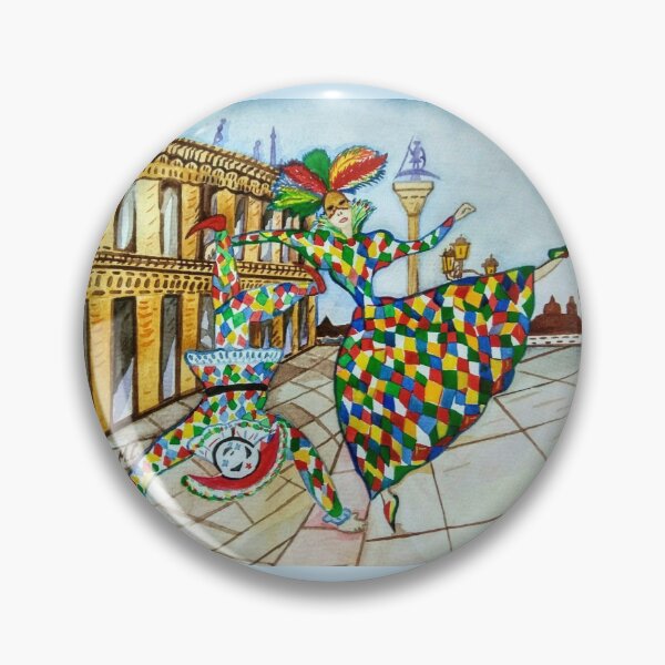 Item preview, Arlecchino and Colombina. Carnival of Venice.  designed and sold by MariaSibireva.