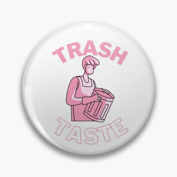 Item preview, Trash taste sticker designed and sold by Anurakti.