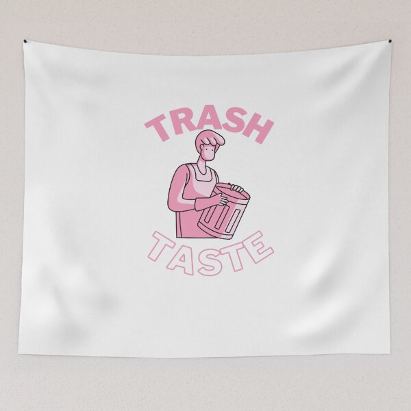 Item preview, Trash taste sticker designed and sold by Anurakti.