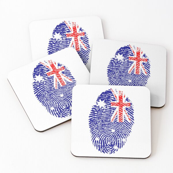 Item preview, Australian Flag Fingerprint designed and sold by GSAPilot.