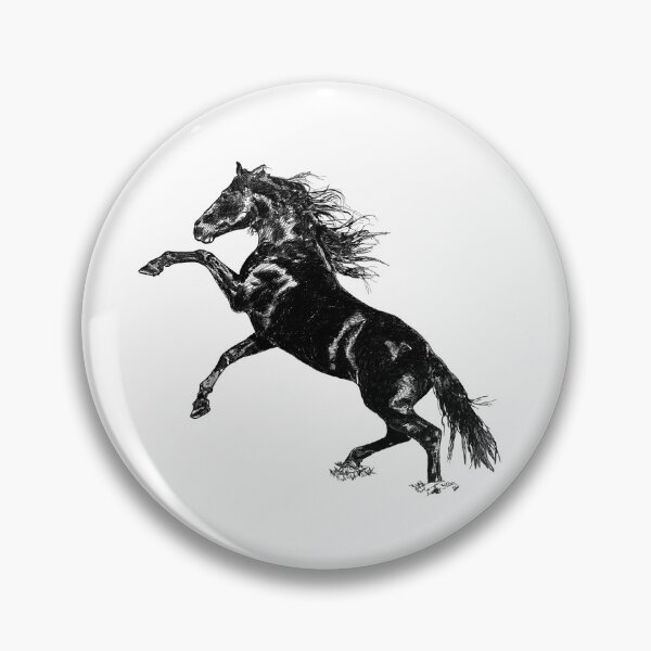 Item preview, Hand drawn Wild Horse   designed and sold by ilmagatPSCS2.