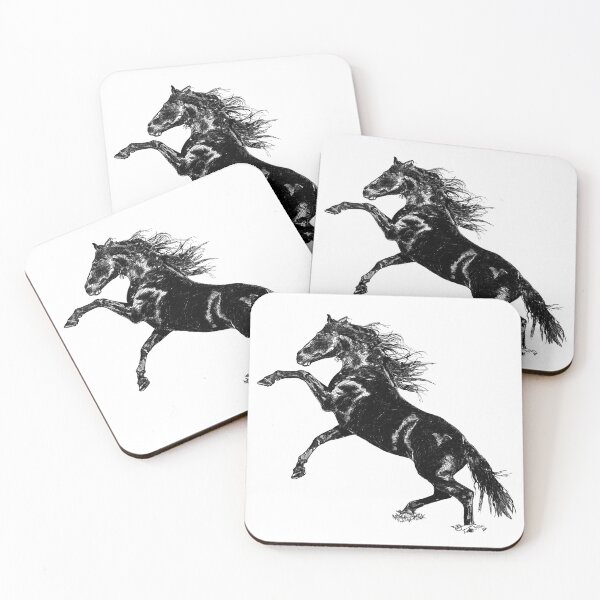 Item preview, Hand drawn Wild Horse designed and sold by ilmagatPSCS2.