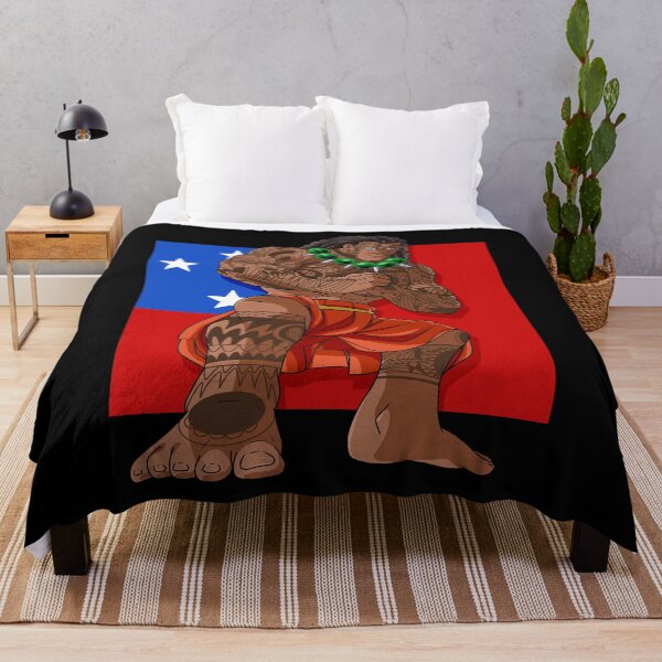 Item preview, Samoan Pride Polynesian Tribal Samoa Flag designed and sold by Nosek1ng.