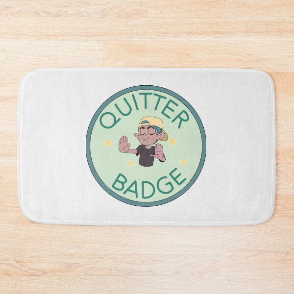 Item preview, Quitter Badge (The Owl House| Perfect Gift | Owl house gift designed and sold by sosoblan.