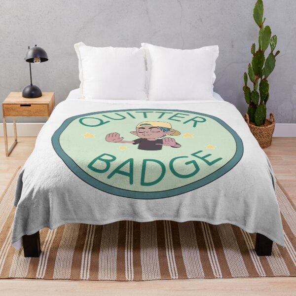 Item preview, Quitter Badge (The Owl House| Perfect Gift | Owl house gift designed and sold by sosoblan.