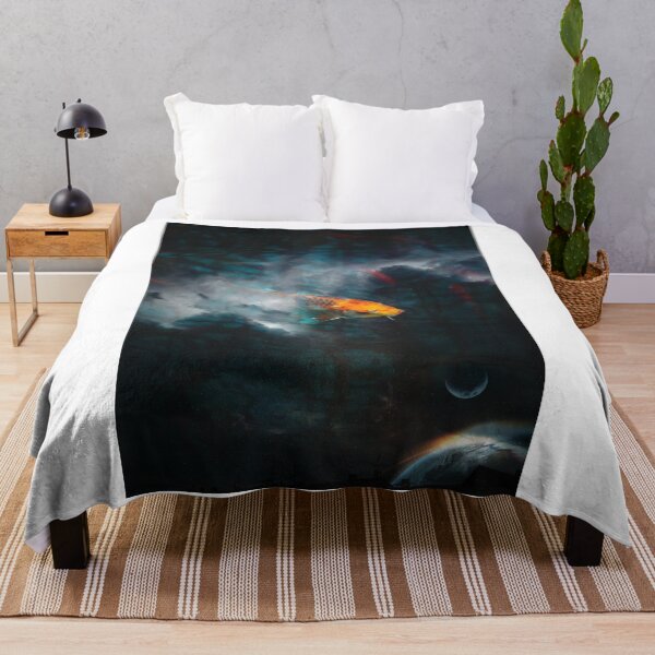 Item preview, A fish on space designed and sold by Print Fone.