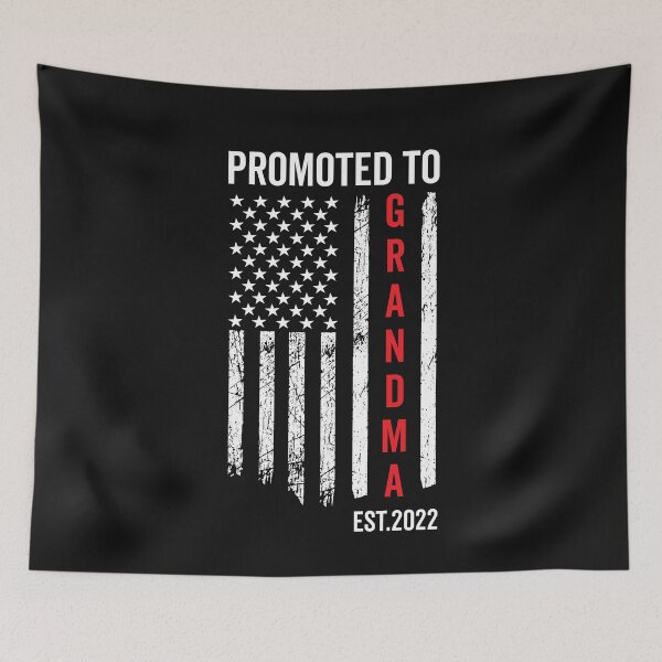 Item preview, Promoted To Grandma 2022 USA American Flag New Grandma designed and sold by clothesy7.