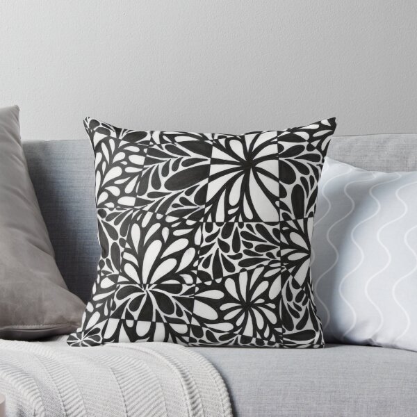Item preview, Petal Drops (Black and White) designed and sold by ChloARTe.