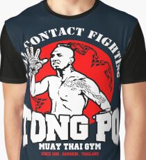 NEW TONG PO MUAY THAI FIGHTER VILLAIN KICKBOXER VAN DAMME MOVIE Graphic T-Shirt