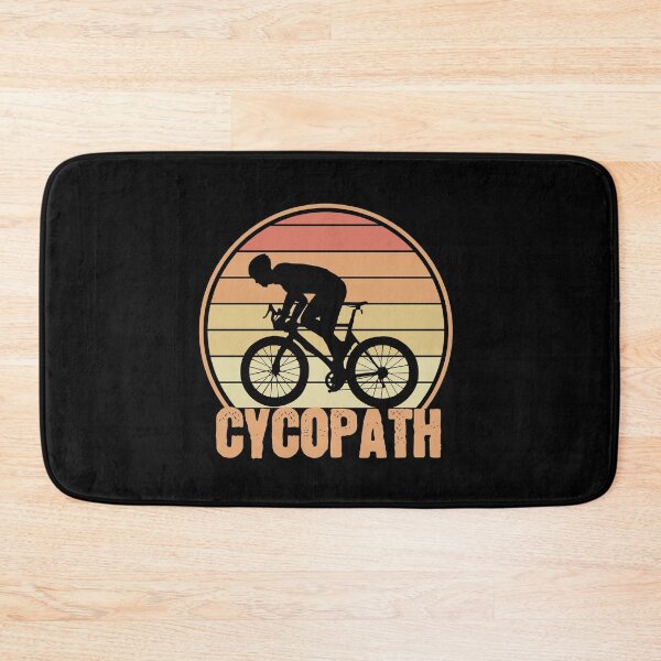 Item preview, Cycling Cycopath funny cyclist | Retro Mountain Biking and cycling design | Gifts for cycling and mountain biking lovers designed and sold by Violet Treasures.