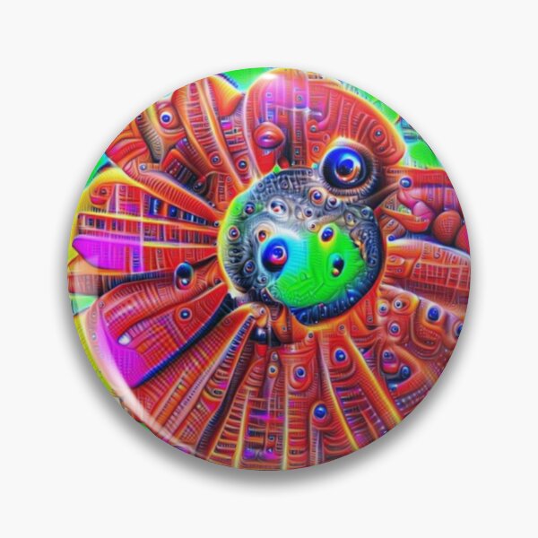 Item preview, 071021dd13 Psychedelic Flowers  designed and sold by Campbell Gallery.