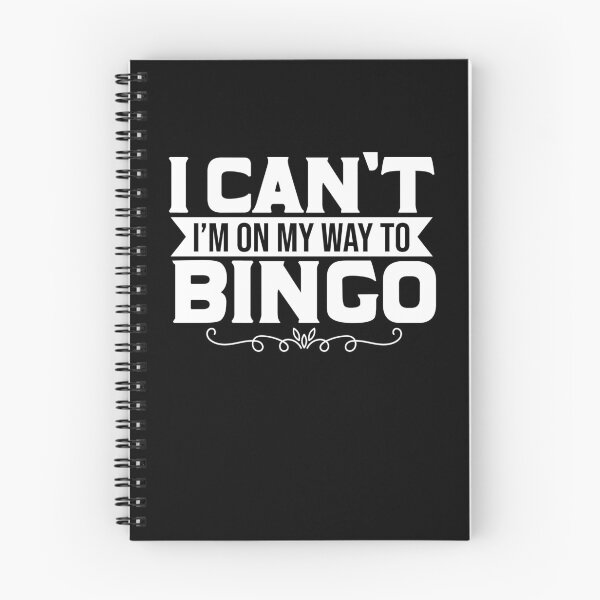 Item preview, I Can't I'm On My Way To Bingo Lucky Player Bingo Squad designed and sold by Nessshirts.