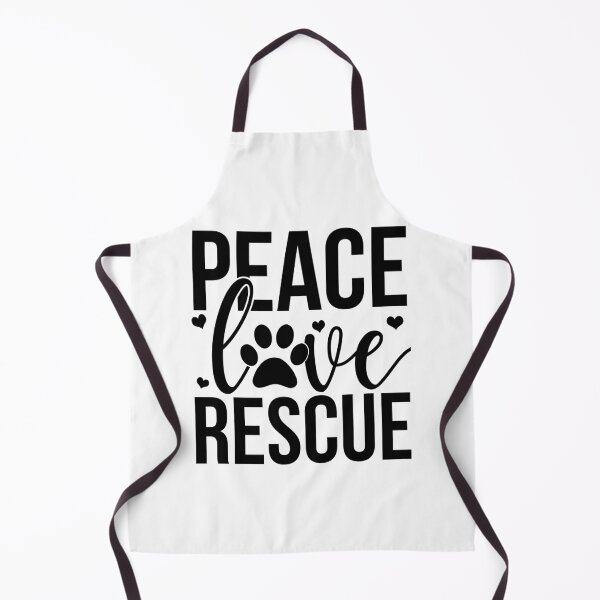 Item preview, Peace love and rescue designed and sold by AnveeBubbles.