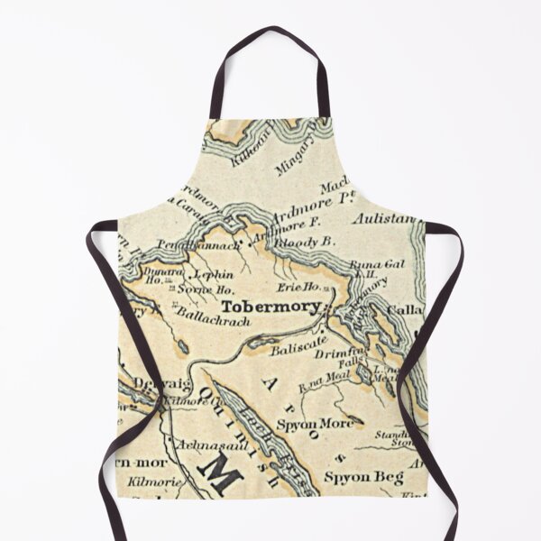 Item preview, TOBERMORY & surrounding area map 1898 designed and sold by yourscotland.