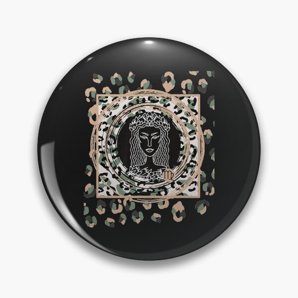 Item preview, Virgo August Leopard Zodiac Horoscope Art Astrology Premium designed and sold by edithkelly.
