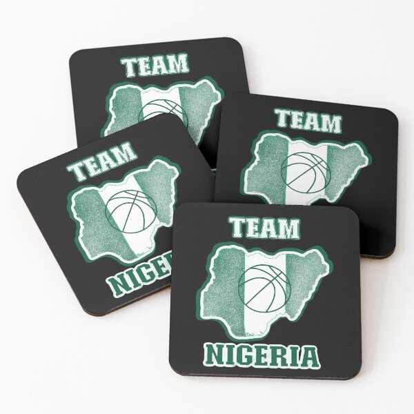 Artikelvorschau, Team Nigeria - Basketball entworfen und verkauft von AW2 Designs.