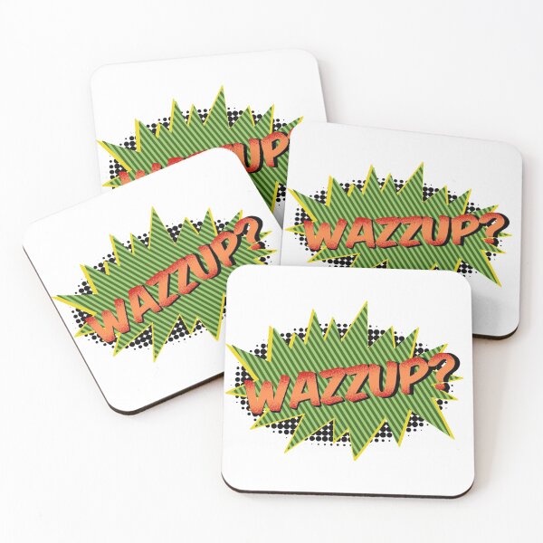 Item preview, Wazzup? comic style speech bubble designed and sold by Zela.