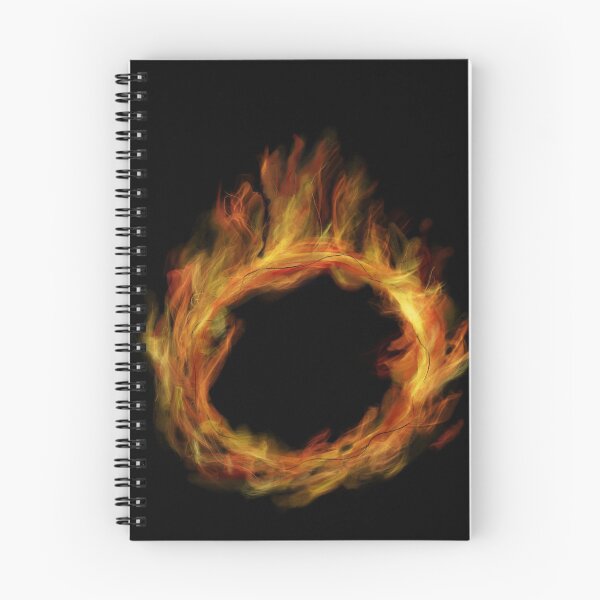 Item preview, Circle Of Fire, Flames, Fire, Yellow Flames, A Ring of Flames designed and sold by Ruby Jackson.