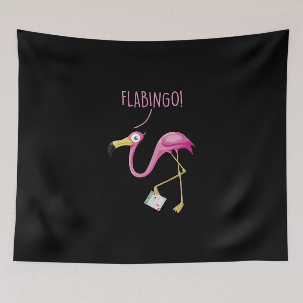 Item preview, Flabingo! Lucky Player Bingo Player Bingo Addict designed and sold by Nessshirts.
