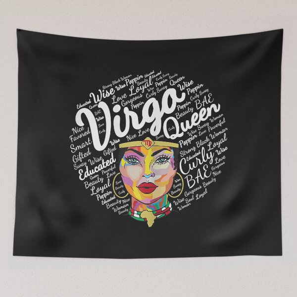 Item preview, Virgo Black Queen Shirt Birthday Gift Virgo Queen designed and sold by edithkelly.
