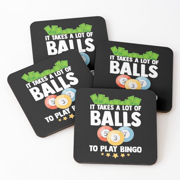 Item preview, It Takes A Lot Of Balls To Play Bingo Lucky Player designed and sold by Nessshirts.