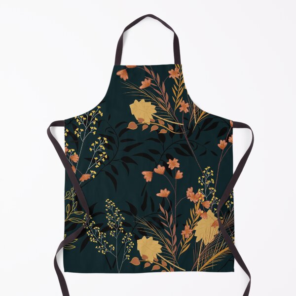Item preview, Wild flowers at night tropical pattern designed and sold by cinnamonbay.