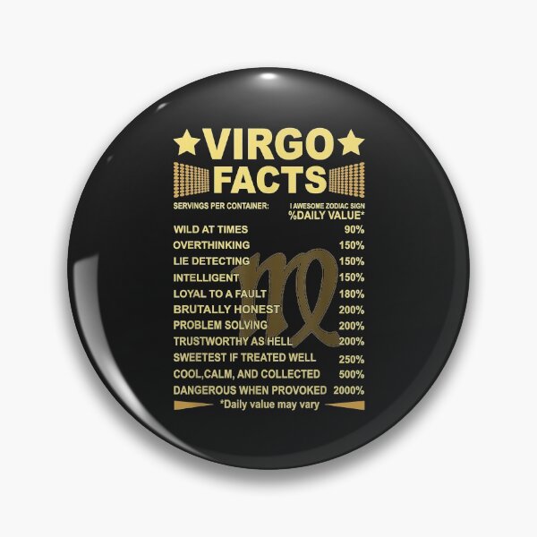 Item preview, Virgo Facts Zodiac Funny Virgo Birthday Gift Tee designed and sold by edithkelly.