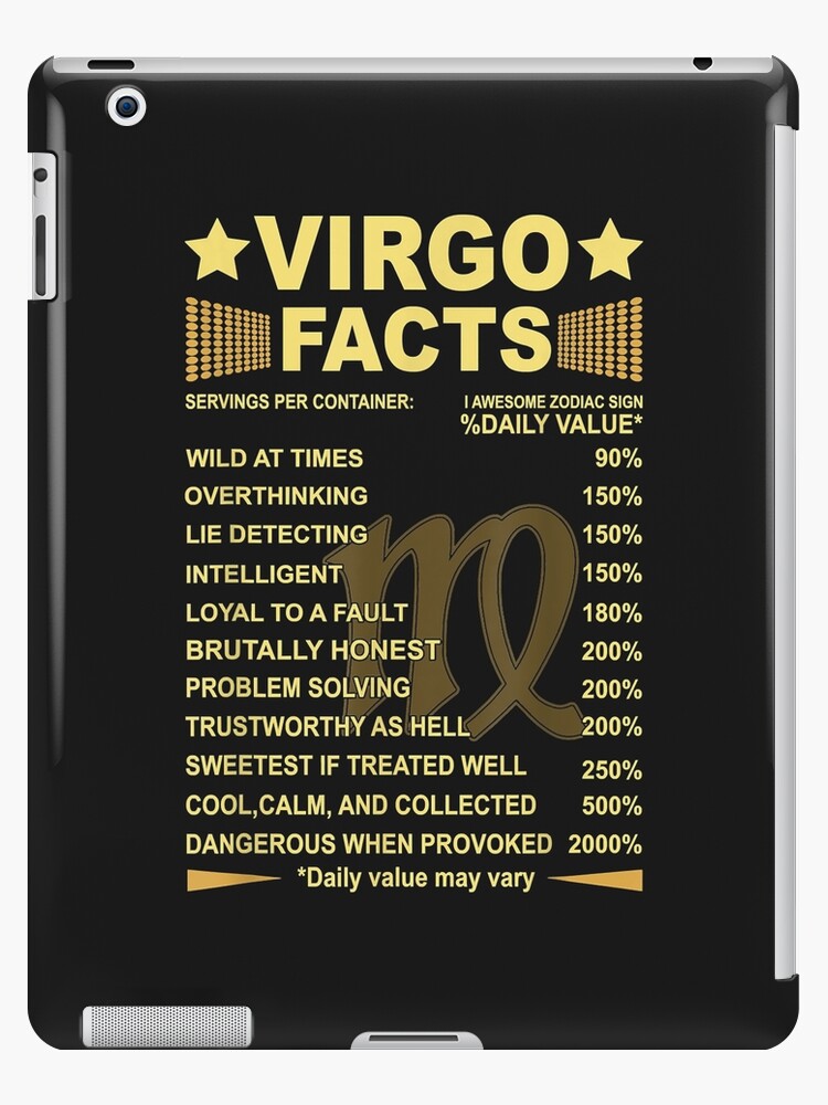 Virgo Facts Zodiac Funny Virgo Birthday Gift Tee