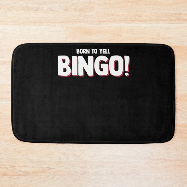 Item preview, Born To Yell Bingo! Lucky Player Bingo Balls Bingo Cards designed and sold by Nessshirts.
