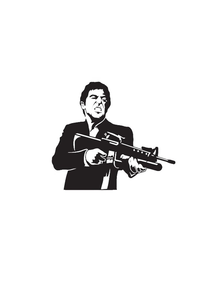 scarface stencil