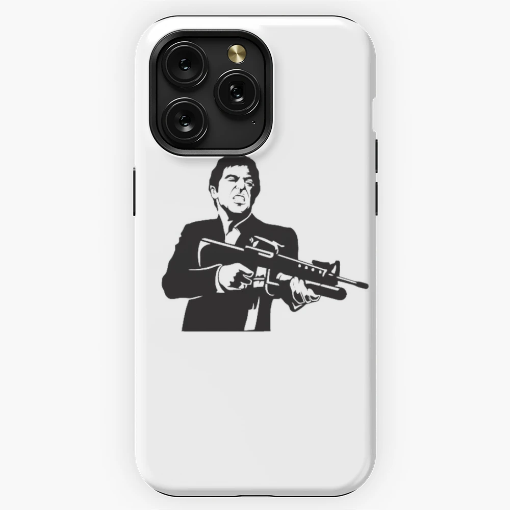 Legendary Scarface Watercolor iPhone Case by Naxart Studio