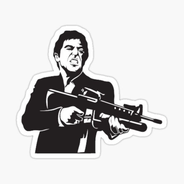Scarface Sticker