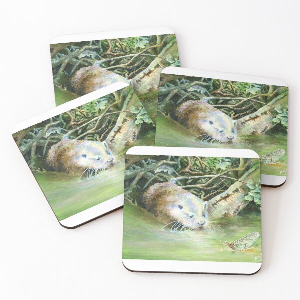 Item preview, The Otter & the Mayfly by Siobhan Lewis designed and sold by siobhanlewis.