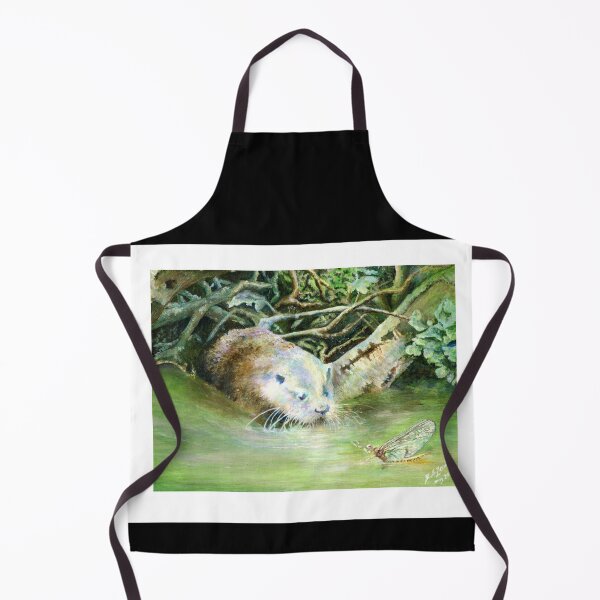Item preview, The Otter & the Mayfly by Siobhan Lewis designed and sold by siobhanlewis.