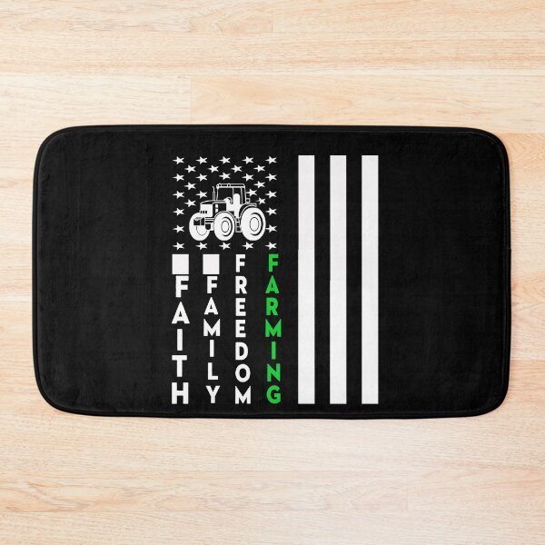 Item preview, farming flag usa tractor gift designed and sold by alfa-rouk.