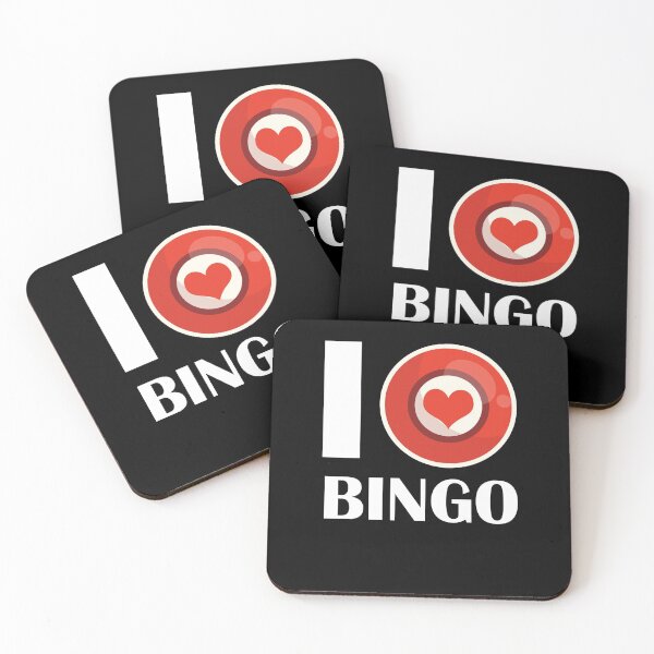 Item preview, I love Bingo Lucky Player Bingo Balls Bingo Player designed and sold by Nessshirts.