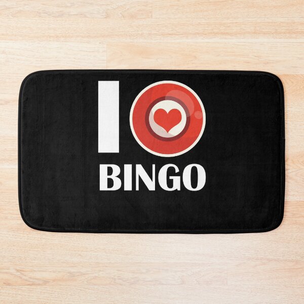 Item preview, I love Bingo Lucky Player Bingo Balls Bingo Player designed and sold by Nessshirts.