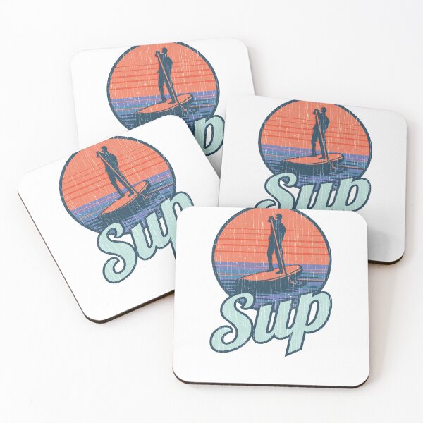 Item preview, SUP Stand Up Paddle Boarding Summer Sunset Design designed and sold by justjonboy.