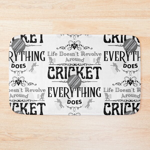 Item preview, Life Doesn't Revolve Around Cricket designed and sold by 133DandC.