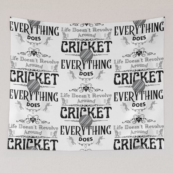 Item preview, Life Doesn't Revolve Around Cricket designed and sold by 133DandC.