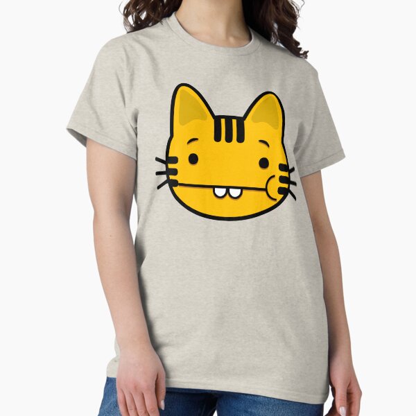 Curious, Hungry, Cat Classic T-Shirt