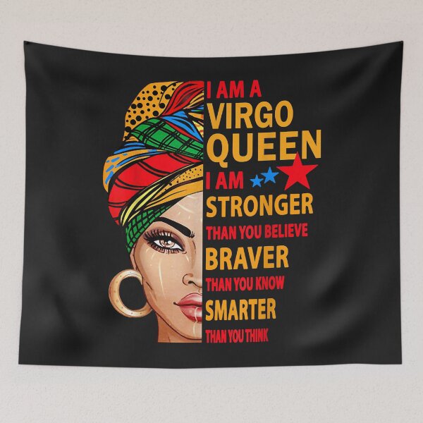 Item preview, Virgo queen I am stronger birthday gift for Virgo zodiac designed and sold by edithkelly.