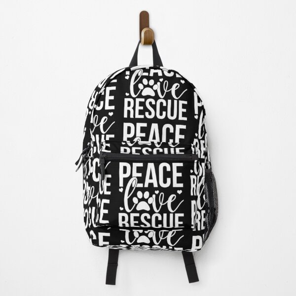 Item preview, Peace love and rescue designed and sold by AnveeBubbles.