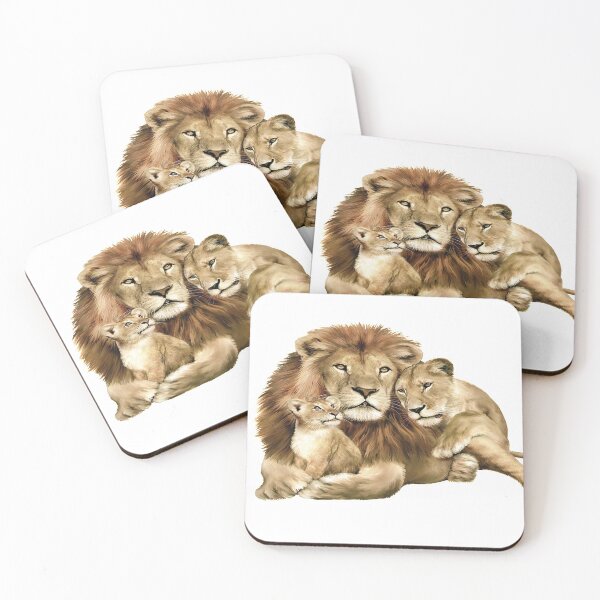 Item preview, Lion Family designed and sold by YI-Creations.