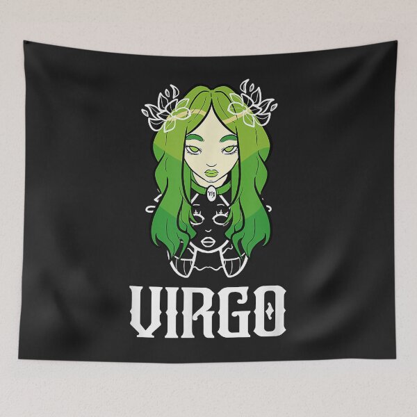 Item preview, Virgo Tarot Zodiac Sign Pastel Goth Horoscope Occult Emo designed and sold by edithkelly.
